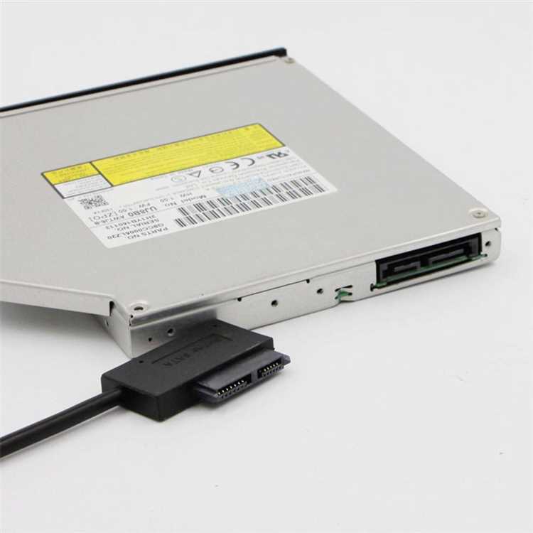 Как подключить cd rom к ноутбуку