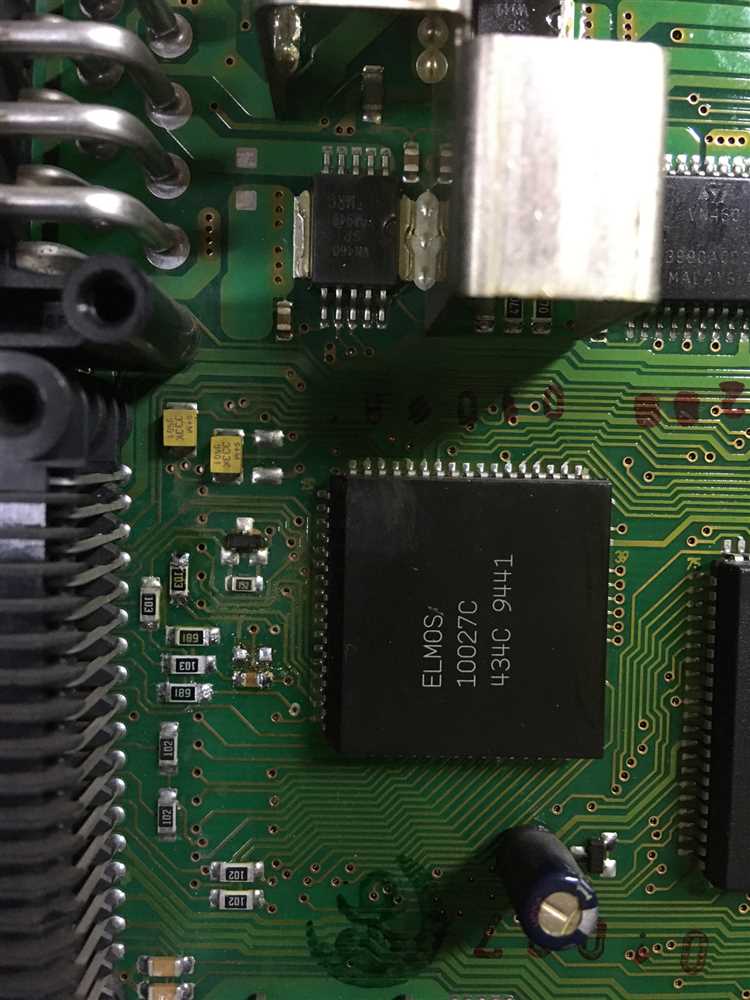 Измерение сопротивления цепей внутри блока LCM 2