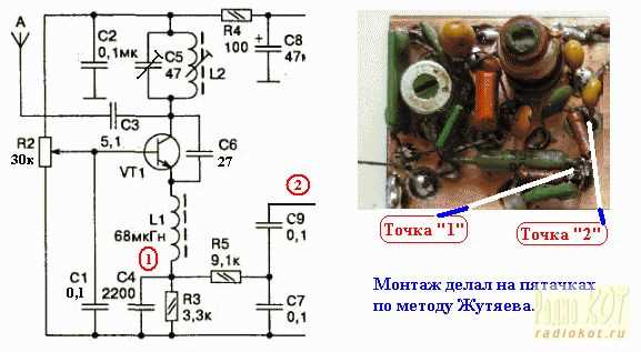 Выбор подходящих компонентов для простого радиоприёмника