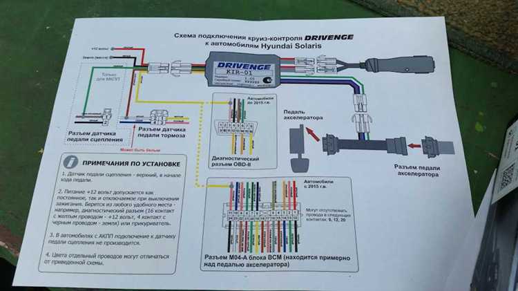 Программирование блока управления после установки круиз-контроля