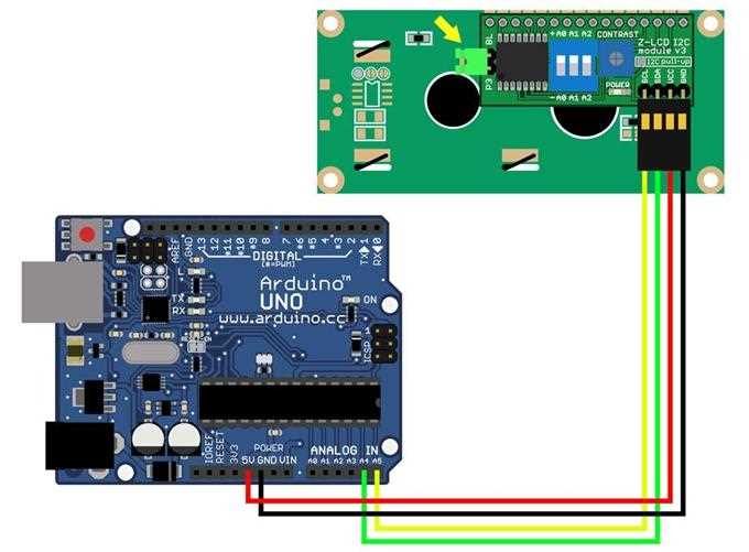 Отображение числовых и текстовых данных на LCD