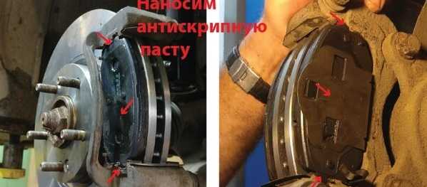 Когда менять тормозные колодки и как определить износ без снятия колеса