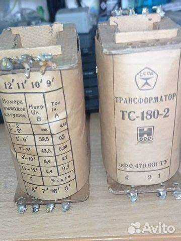 Применение трансформатора ТС 180 2 в системах автоматики и управления