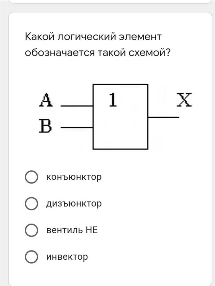 Сравнение изображений с эталонными символами логических элементов
