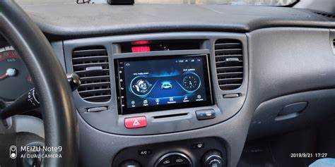 Kia rio как снять магнитолу