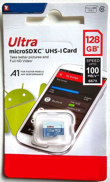 Сколько стоит карта памяти на 128 гб